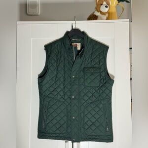Brooks Brothers Red Fleece Quilted Vest